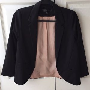 Black Topshop Blazer